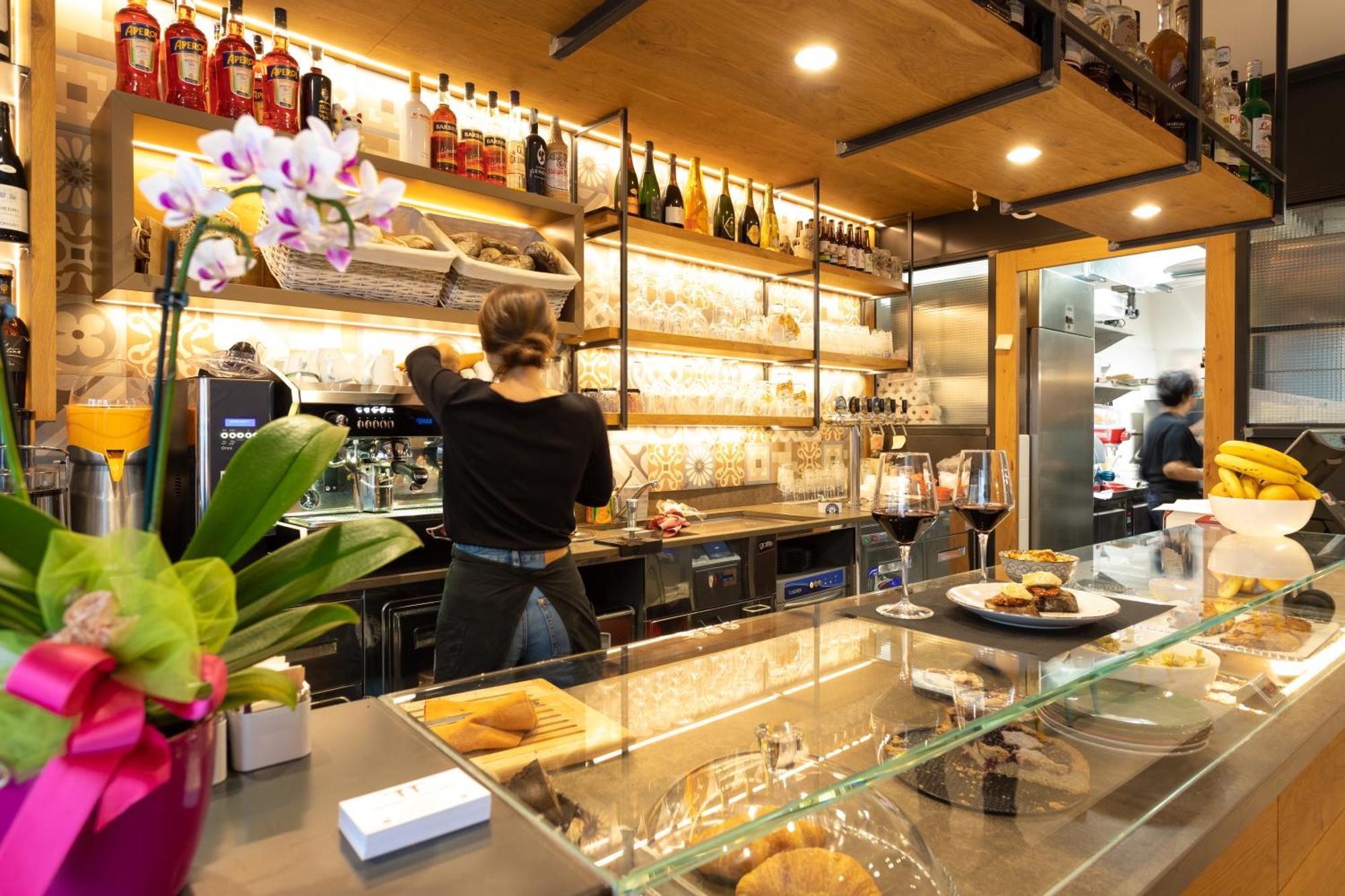 Locanda Le Due Travi เตรนโต ภายนอก รูปภาพ