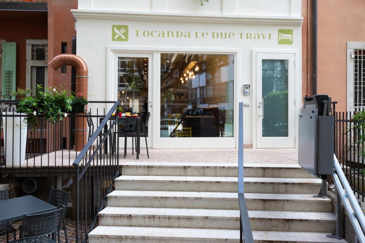 Locanda Le Due Travi เตรนโต ภายนอก รูปภาพ